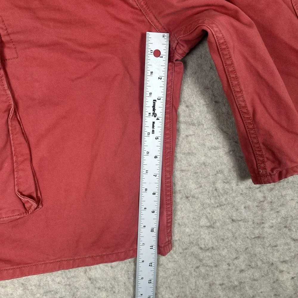Levi's Shorts Mens 40 Rust‎ Red Cargo Paratrooper White Tab Preppy Casual